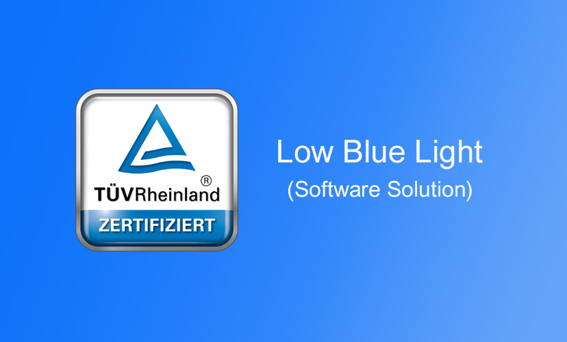 Chứng nhận TÜV Rheinland Low Blue Light