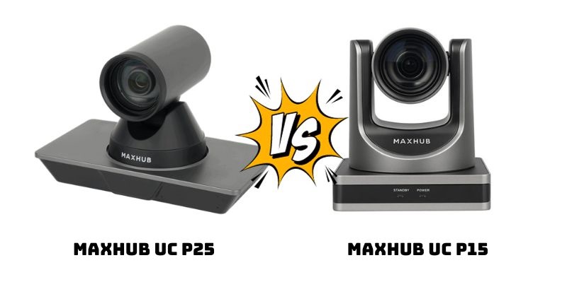 So sánh camera họp trực tuyến Maxhub UC P25 và UC P15