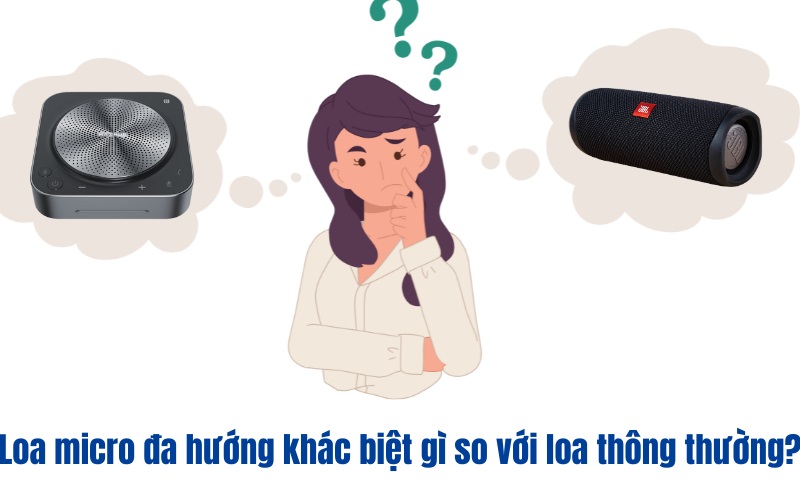 Loa micro đa hướng so với loa thông thường