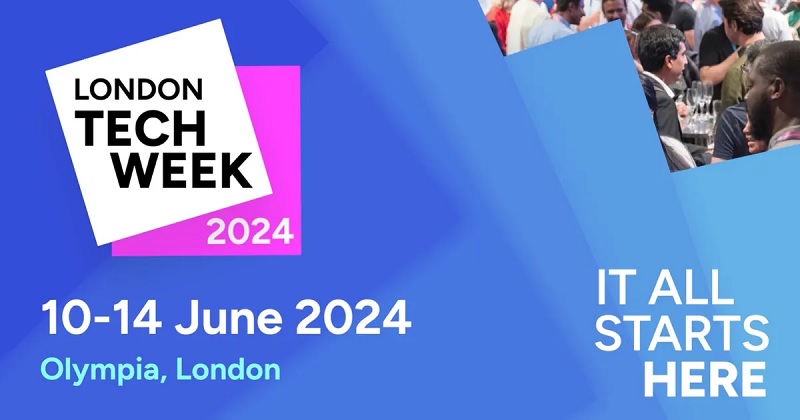 Banner giới thiệu Tuần lễ Công nghệ London 2024