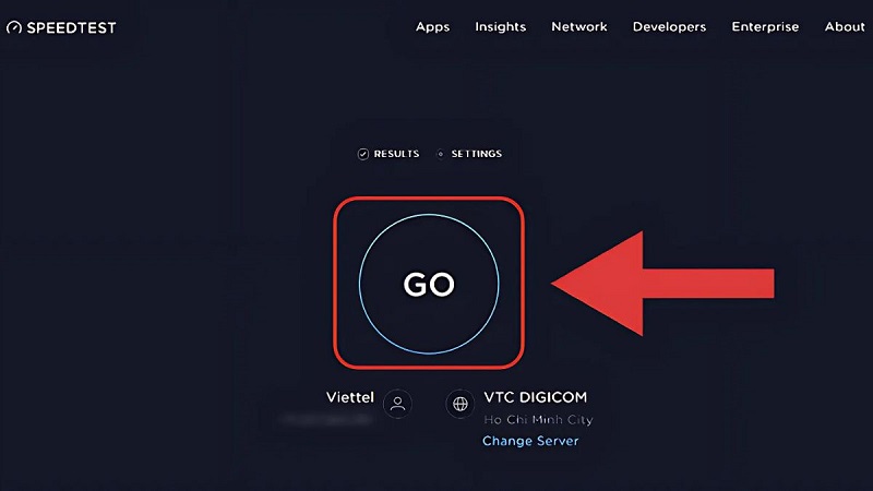 Kiểm tra tốc độ internet