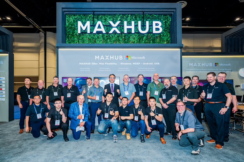 Đội nhân sự đa quốc gia của MAXHUB và đối tác