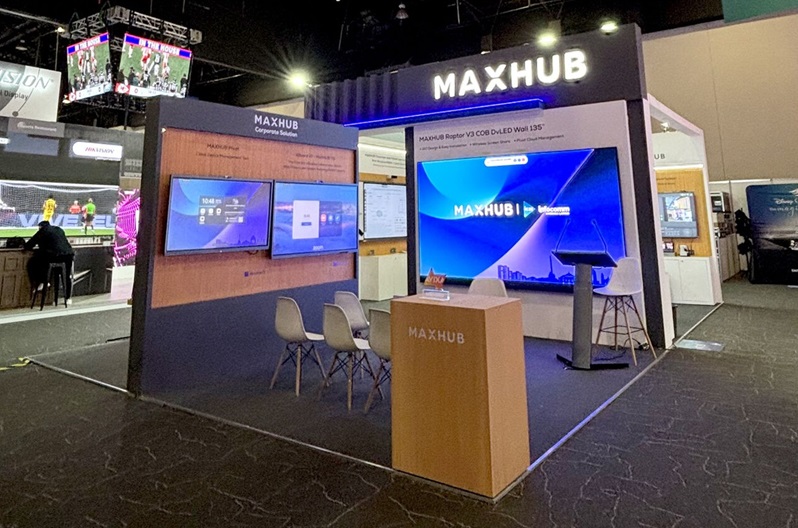 Gian hàng của Maxhub tại triển lãm Inforcomn America Latina