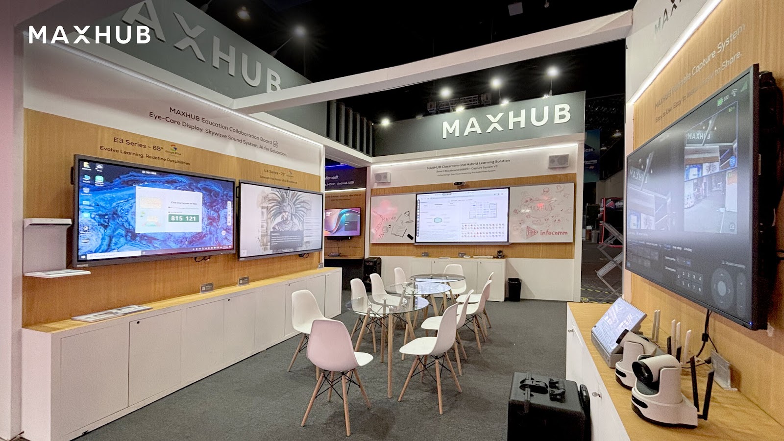 Gian hàng của Maxhub tại triển lãm Inforcomn America Latina