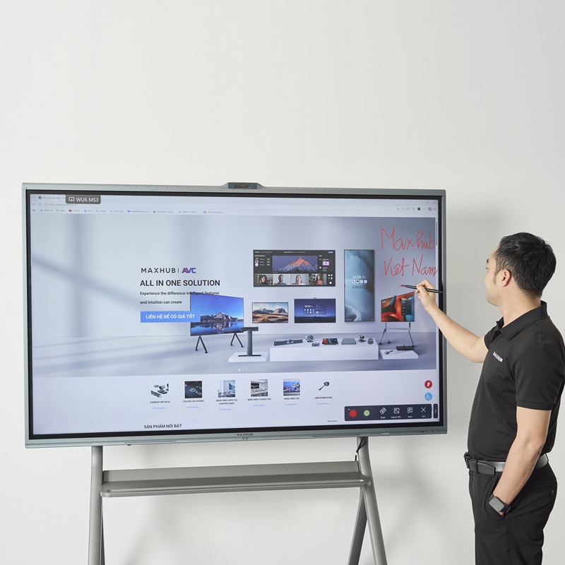 Màn hình tương tác Maxhub V8650 V7 XBoard 86 inch