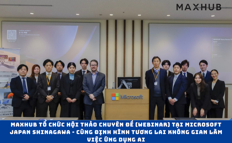 maxhub tổ chức hội thảo