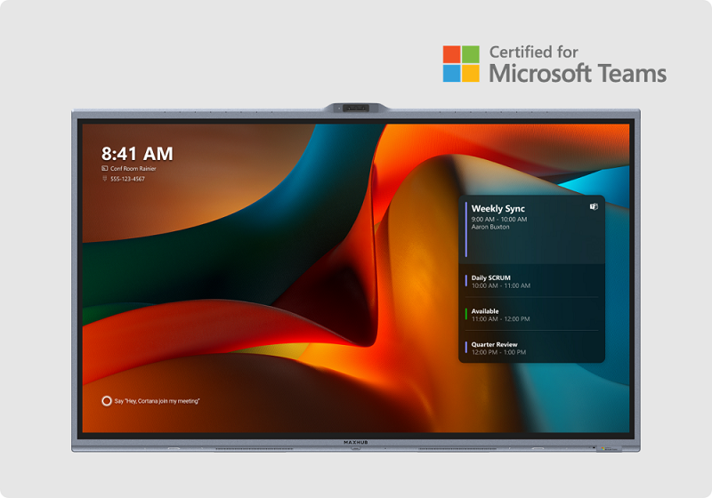 Màn hình tương tác V7 Xboard MTR cài đặt HĐH Windows 11 IoT Enterprise SAC
