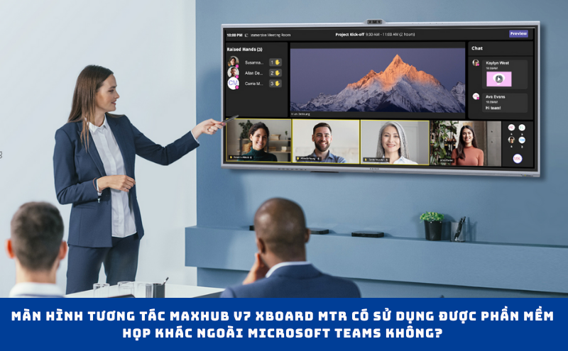 màn hình tương tác Maxhub V7 XBoard MTR