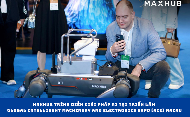 maxhub trình diễn giải pháp ai