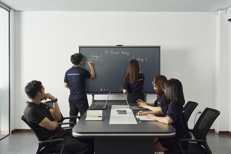 Màn hình tương tác sở hữu nhiều tính năng hội họp nổi bật