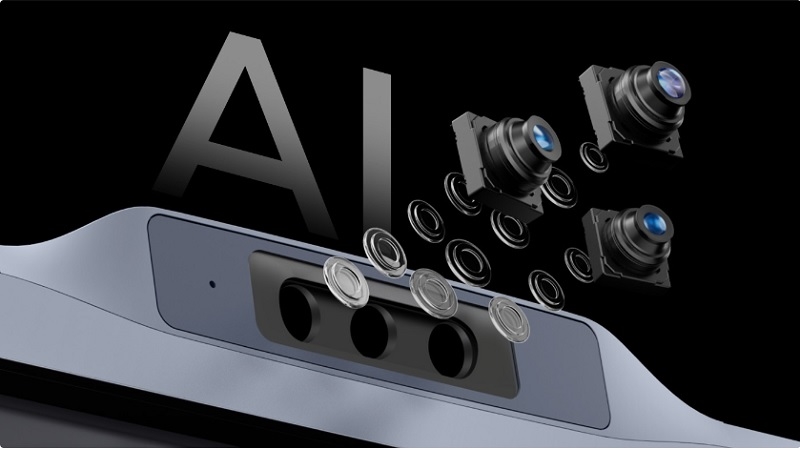 Mô phỏng hệ thống Camera AI trên màn hình tương tác Maxhub V7 XBoard