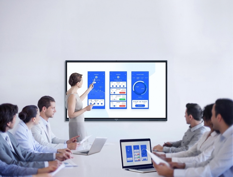 Phần mềm Maxhub Share là phần mềm được sử dụng để chia sẻ màn hình và tương tác giữa các thiết bị trong một hội thảo trực tuyến hoặc phòng họp