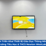 dự án lắp đặ màn hình tương tác thông minh cho lớp học