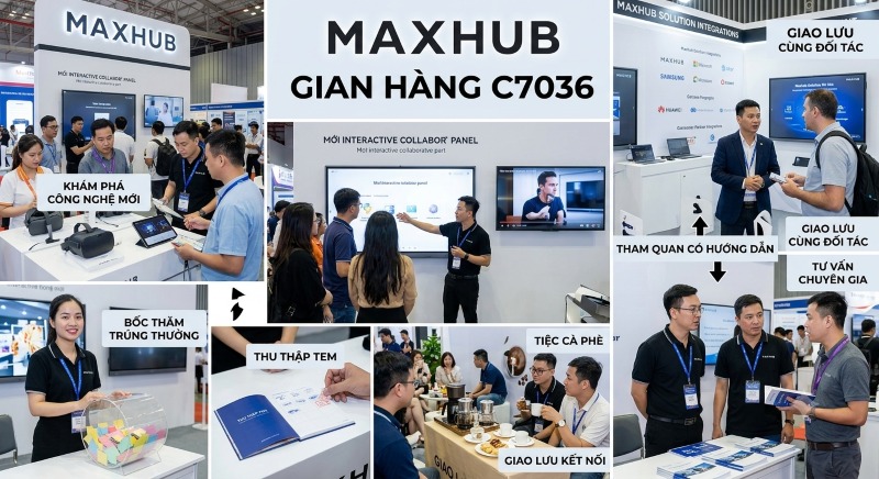 Nhiều hoạt động hấp dẫn tại gian hàng C7036