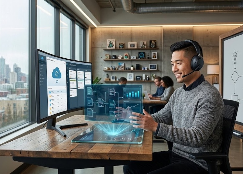 Phần mềm là nền tảng kết nối giữa các thành viên