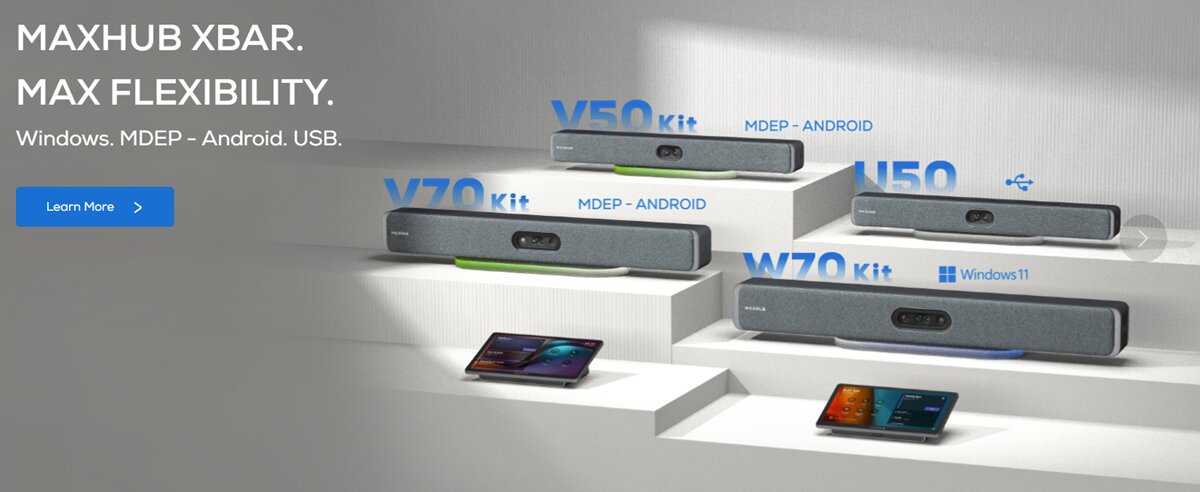 Giải pháp UC (Unified Communications) của Maxhub có khả năng mở rộng linh hoạt