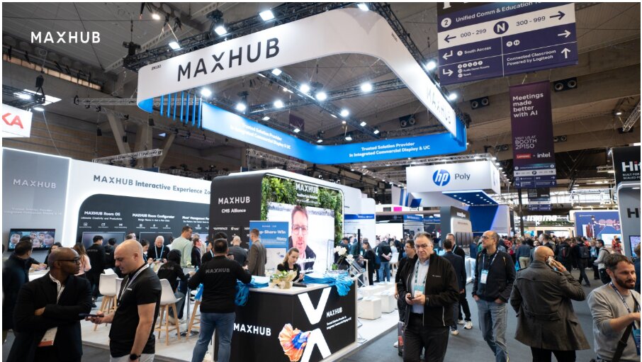 Gian hàng Maxhub với hàng loạt sản phẩm mới tại ISE 2026